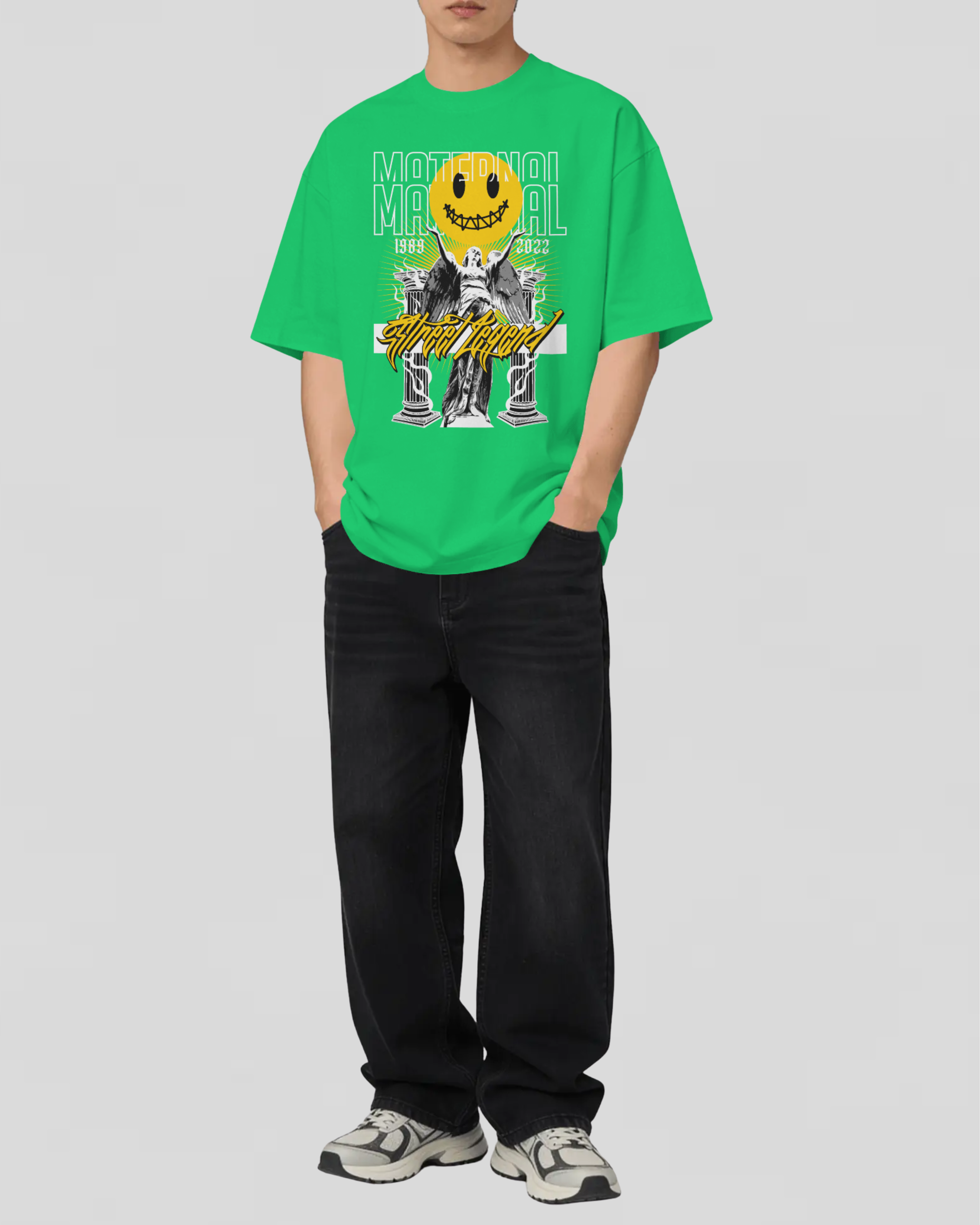 MATERNAL Tshirt (Emerald Green)
