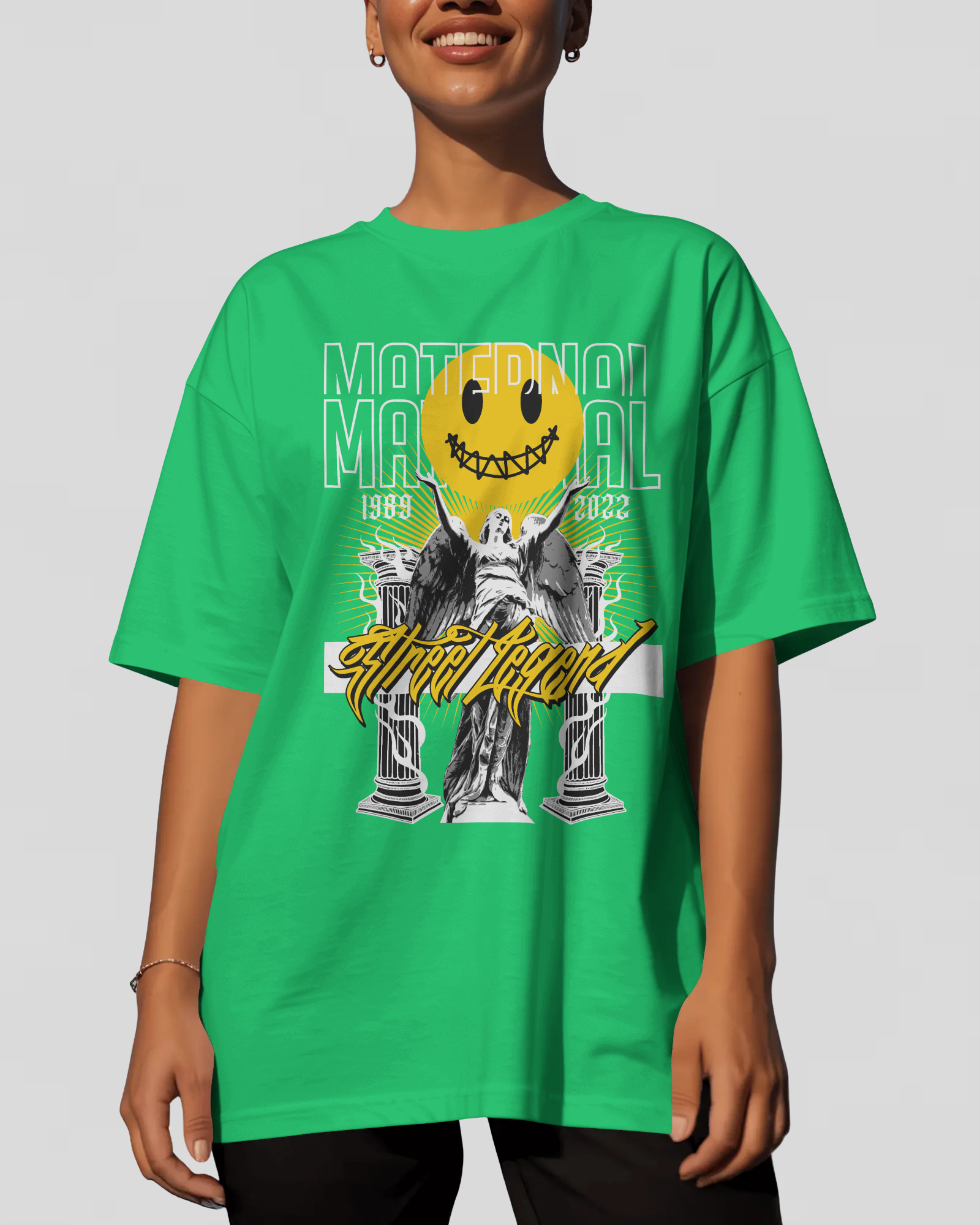 MATERNAL Tshirt (Emerald Green)