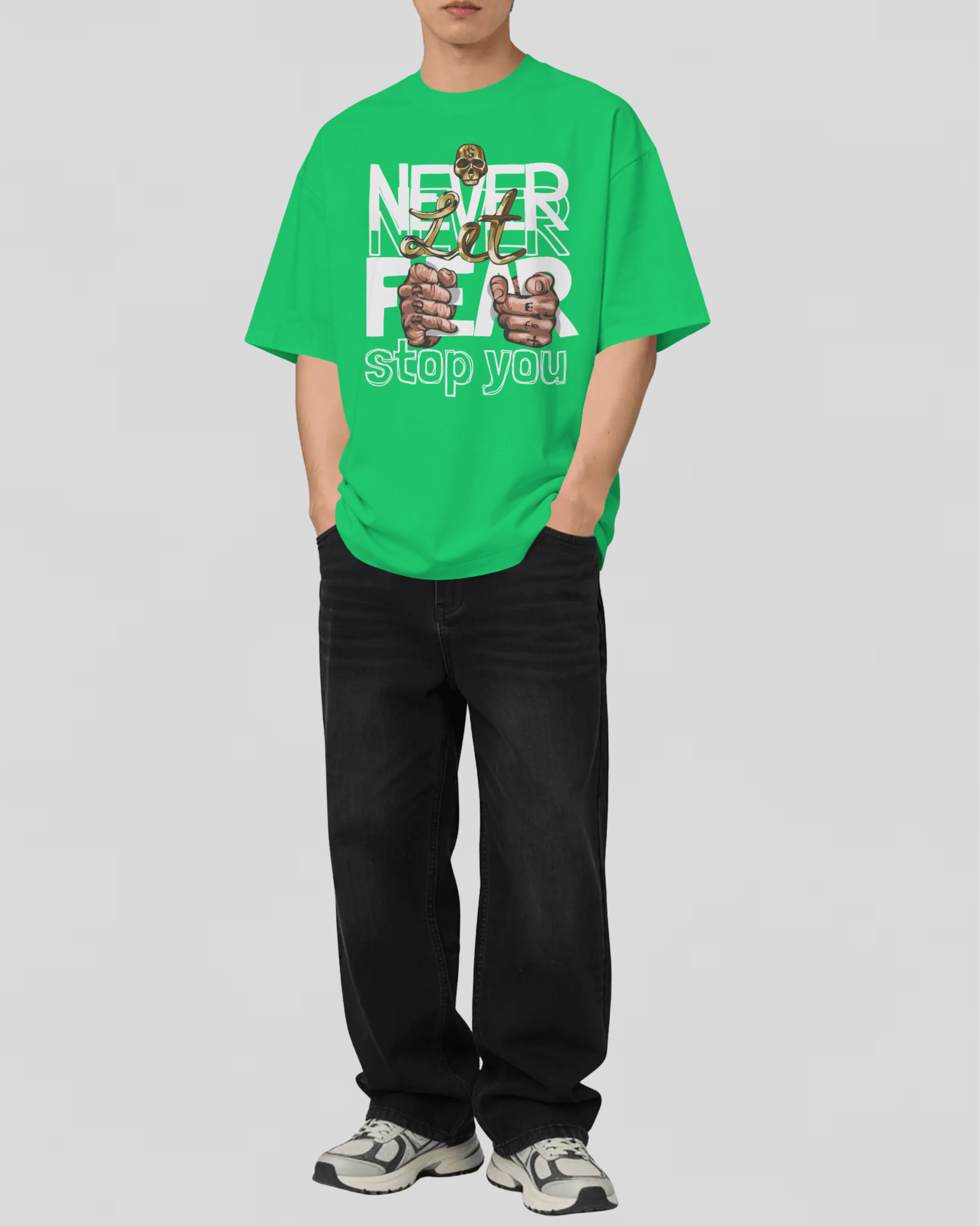 Never Fever Tshirt (Emerald Green)