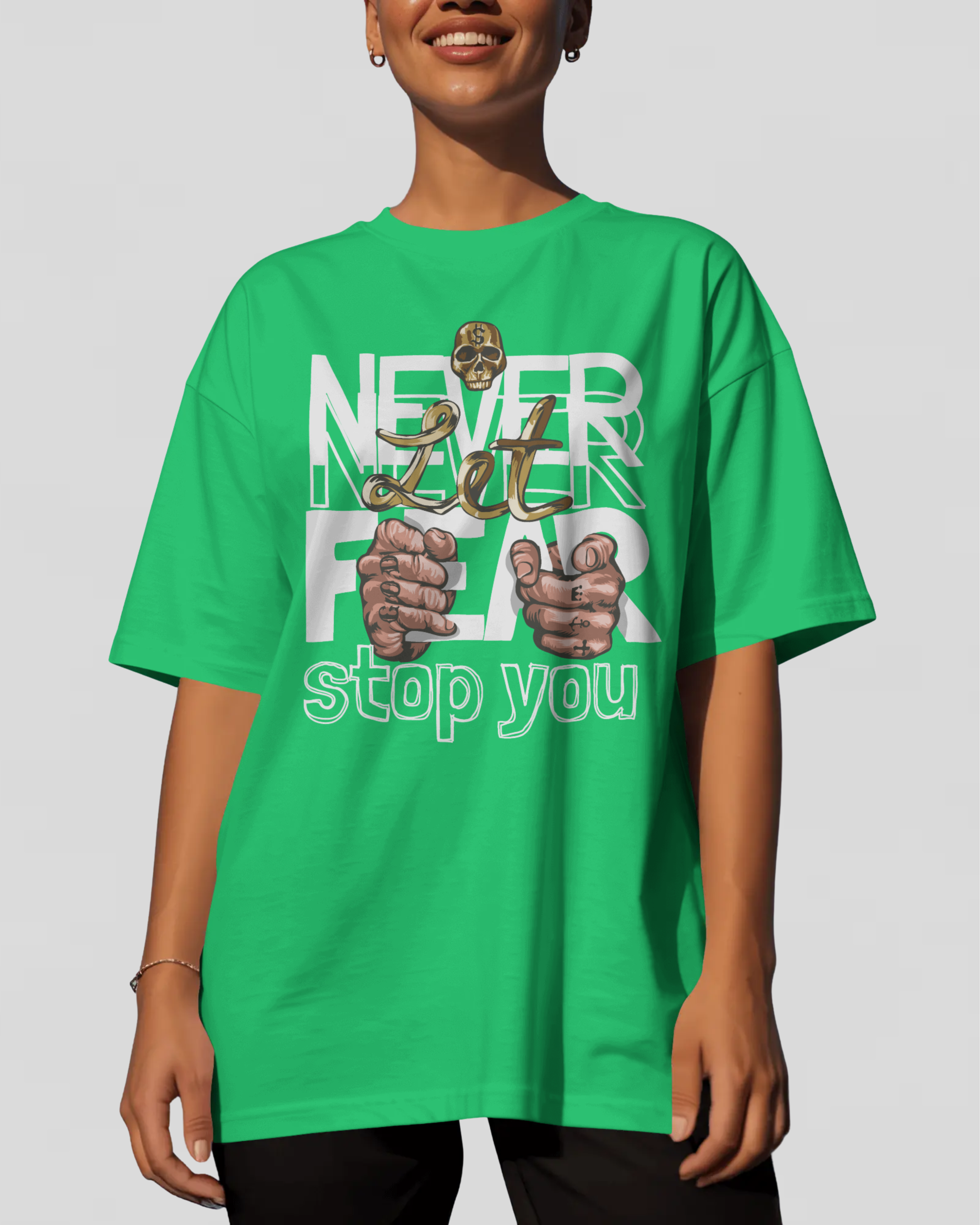 Never Fever Tshirt (Emerald Green)