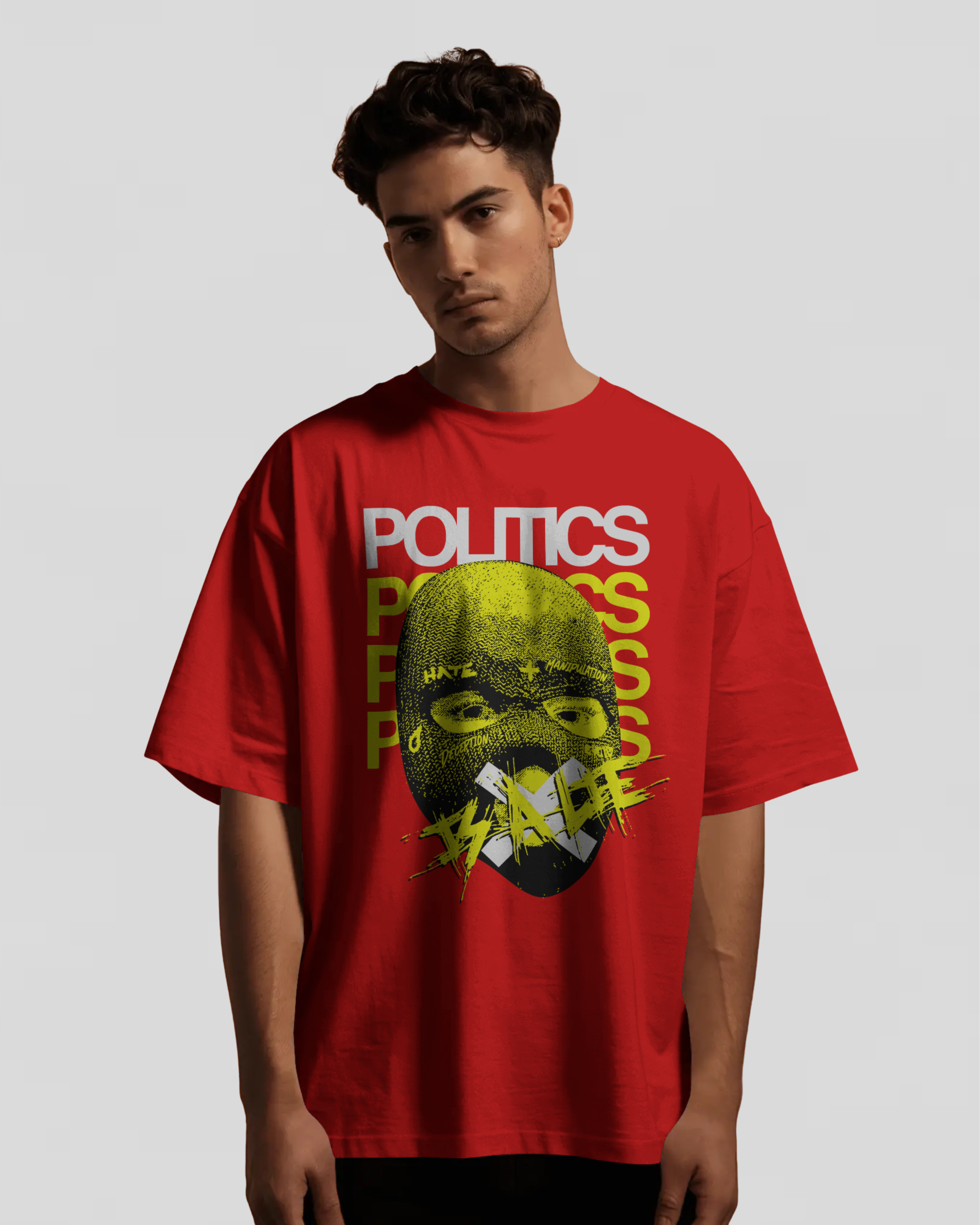 Politics Tshirt (RED)