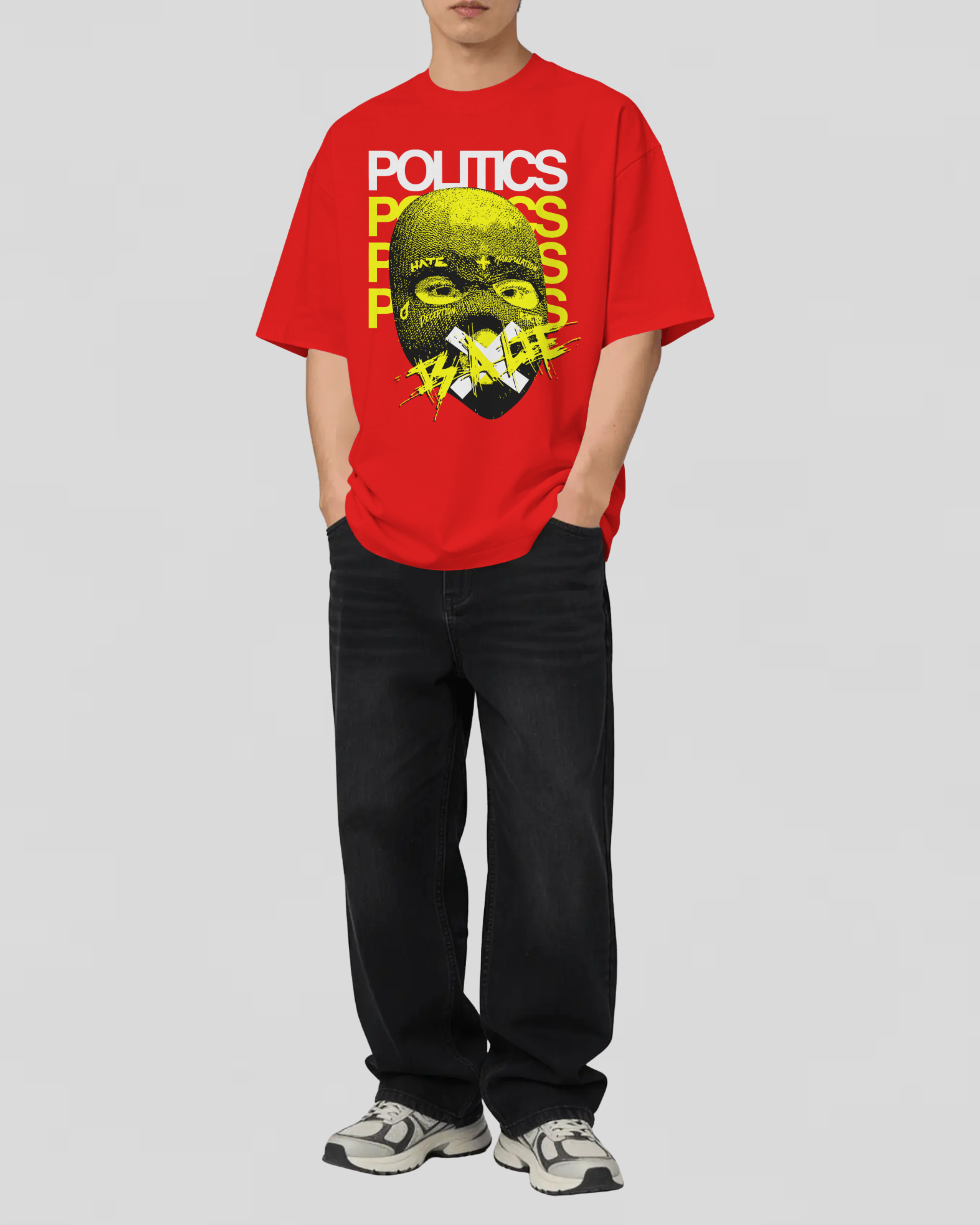 Politics Tshirt (RED)