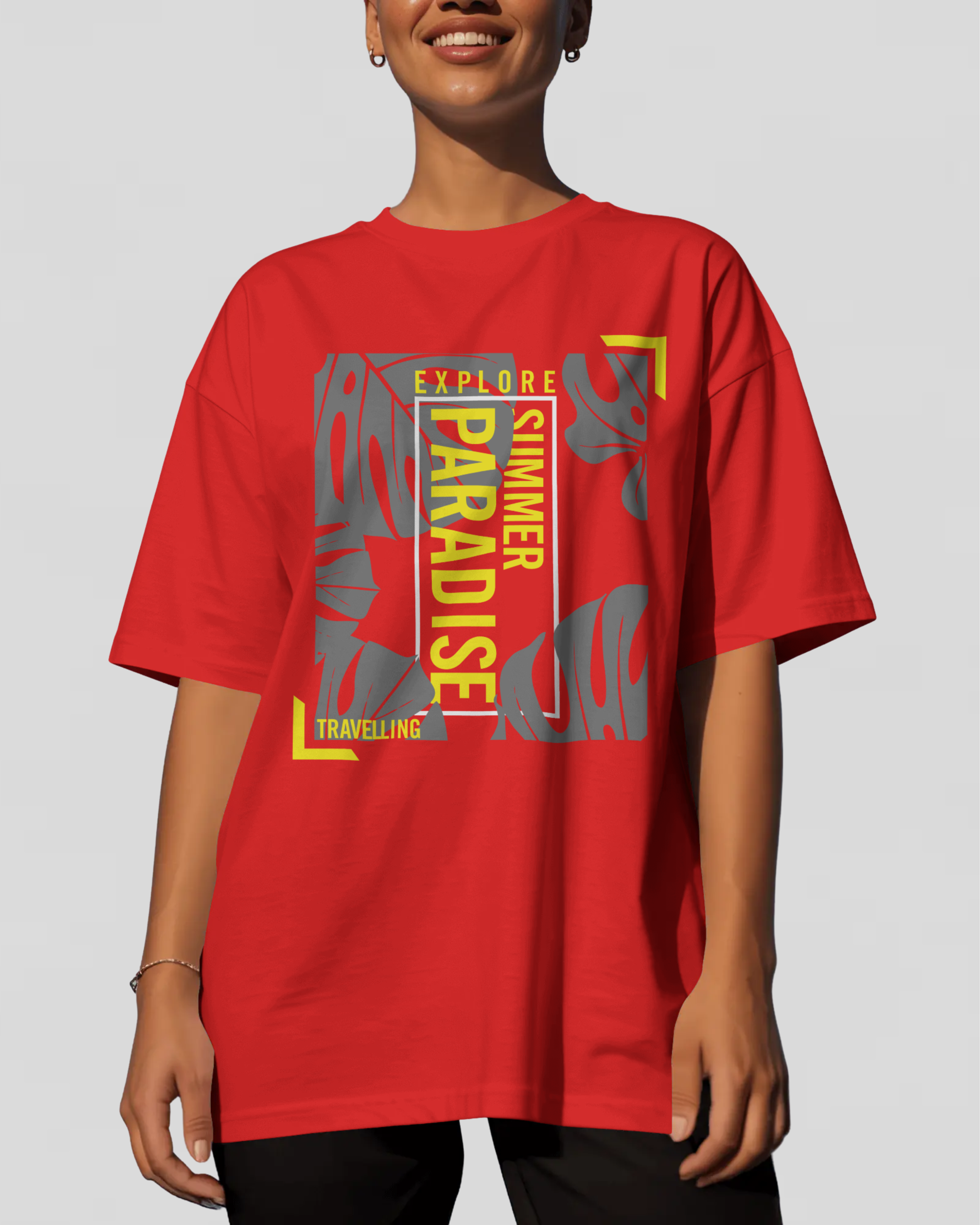 PARADISE Tshirt (RED)