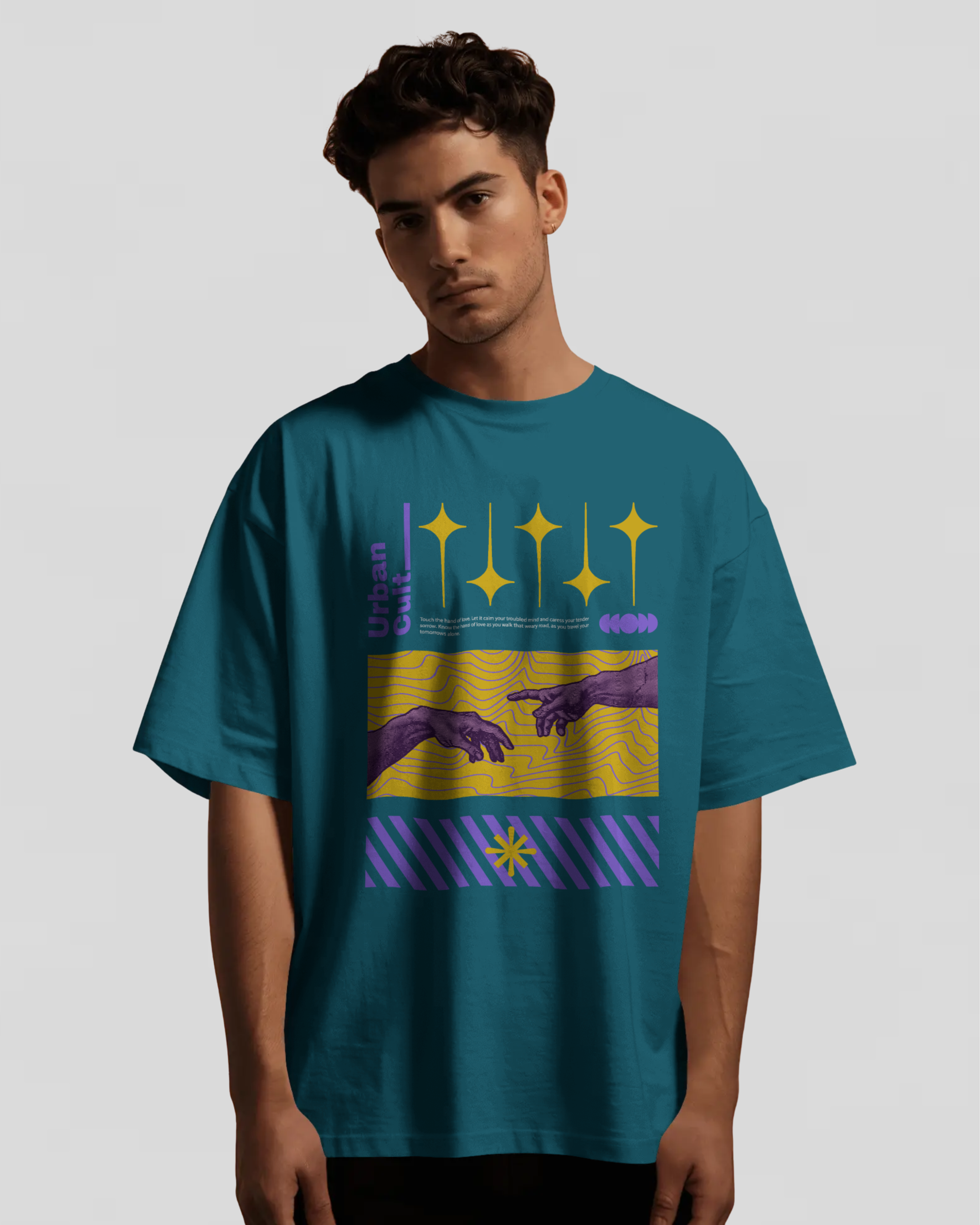 URBAN CULT Tshirt (Vrystal Teal)
