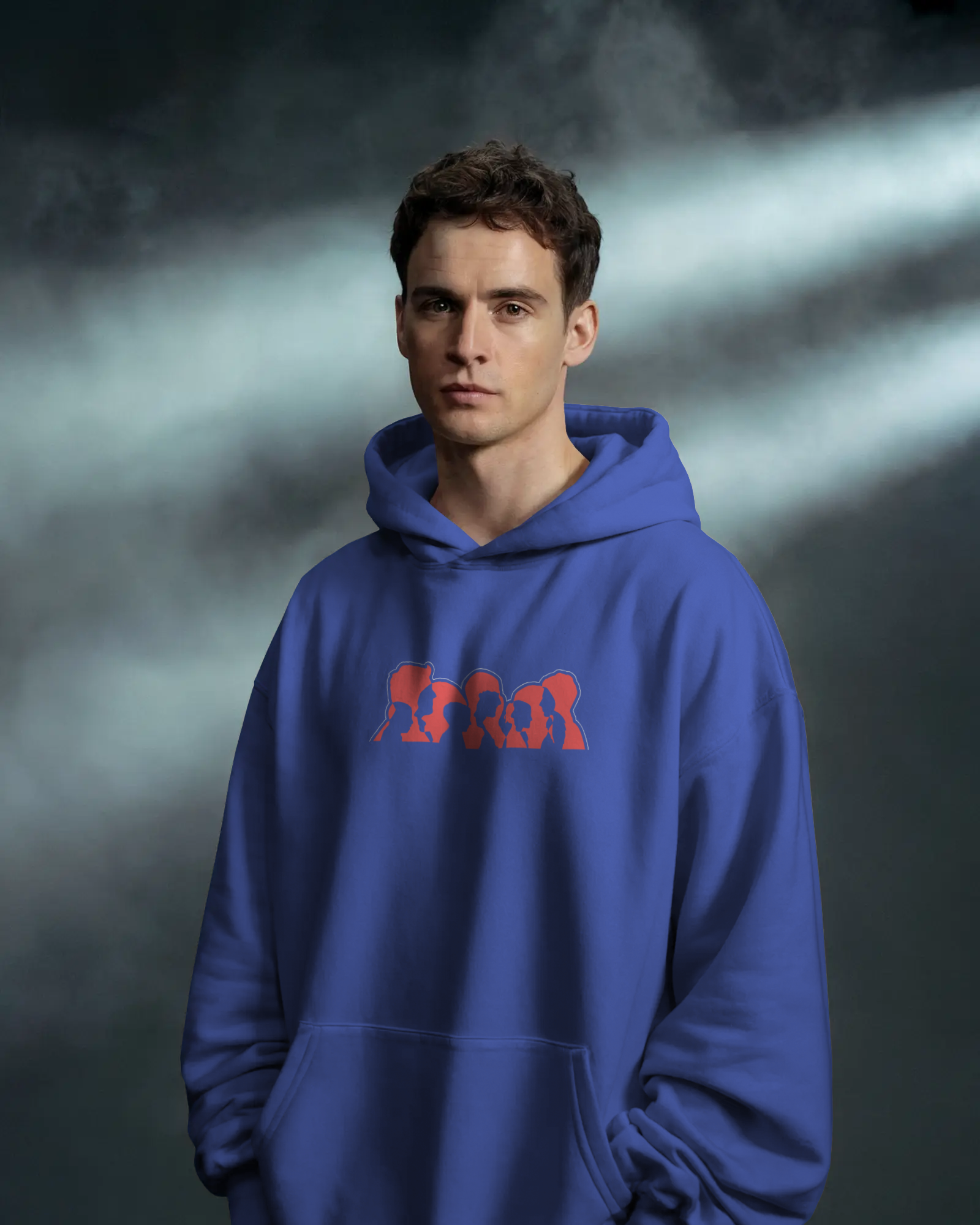 DIVERSITY Oversize Hoodie (Royal Blue)