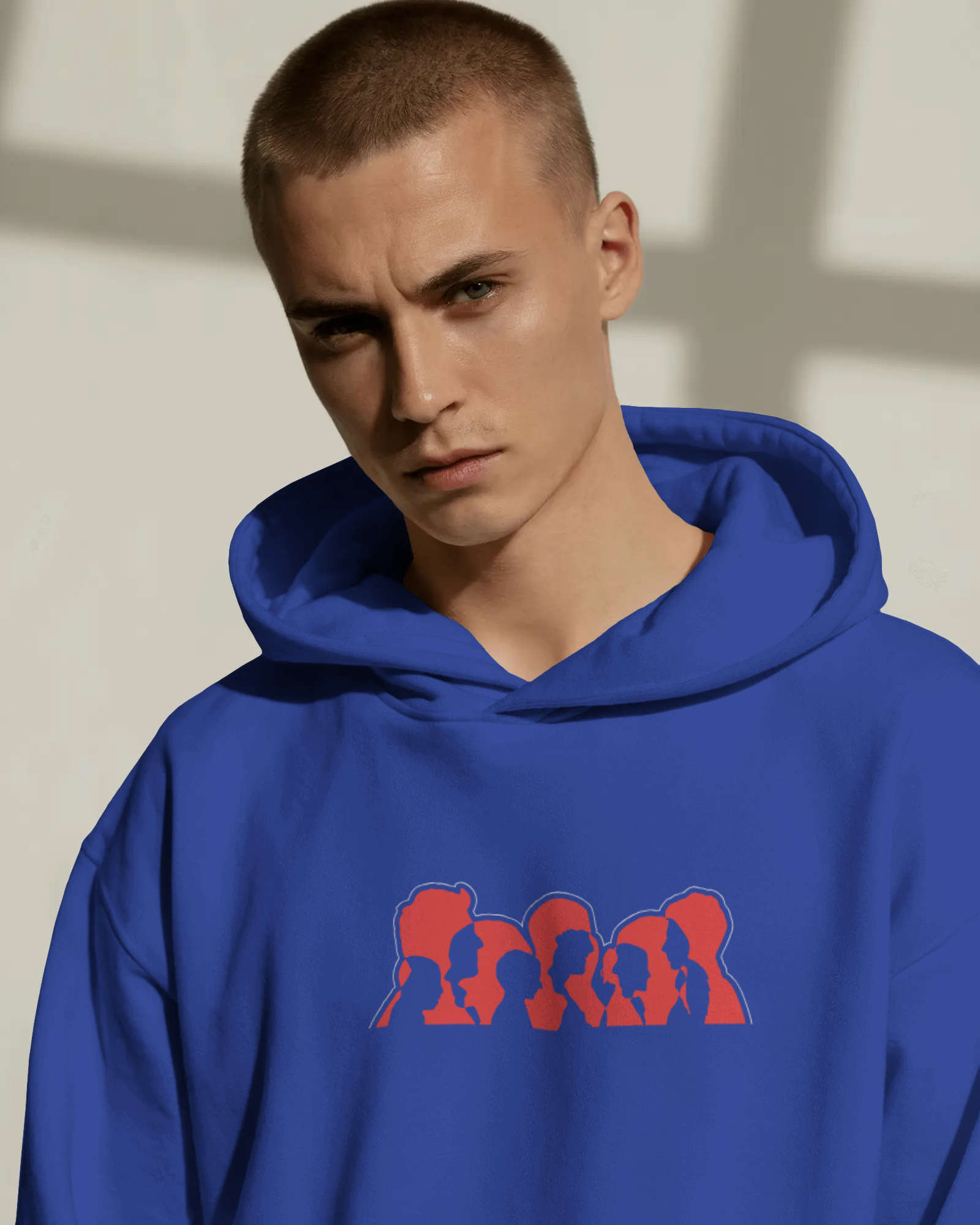 DIVERSITY Oversize Hoodie (Royal Blue)